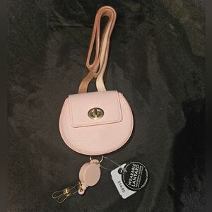 COPY - Pink Mini Purse Lanyard with Retractable ID Clasp
